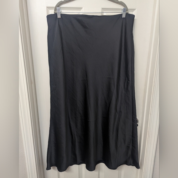 A New Day Black Maxi Slip Skirt - Picture 2 of 5